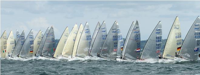 Start of the race six - 2016 U23 Finn World Championship &copy;  Robert Deaves